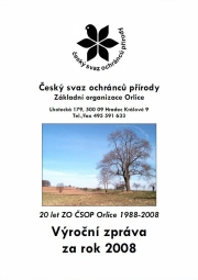 Výroční zpráva 2008 Výroční zpráva 2008