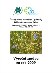 Výroční zpráva 2009 Výroční zpráva 2009