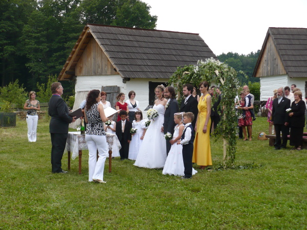 Svatba v Podorlickm skanzenu